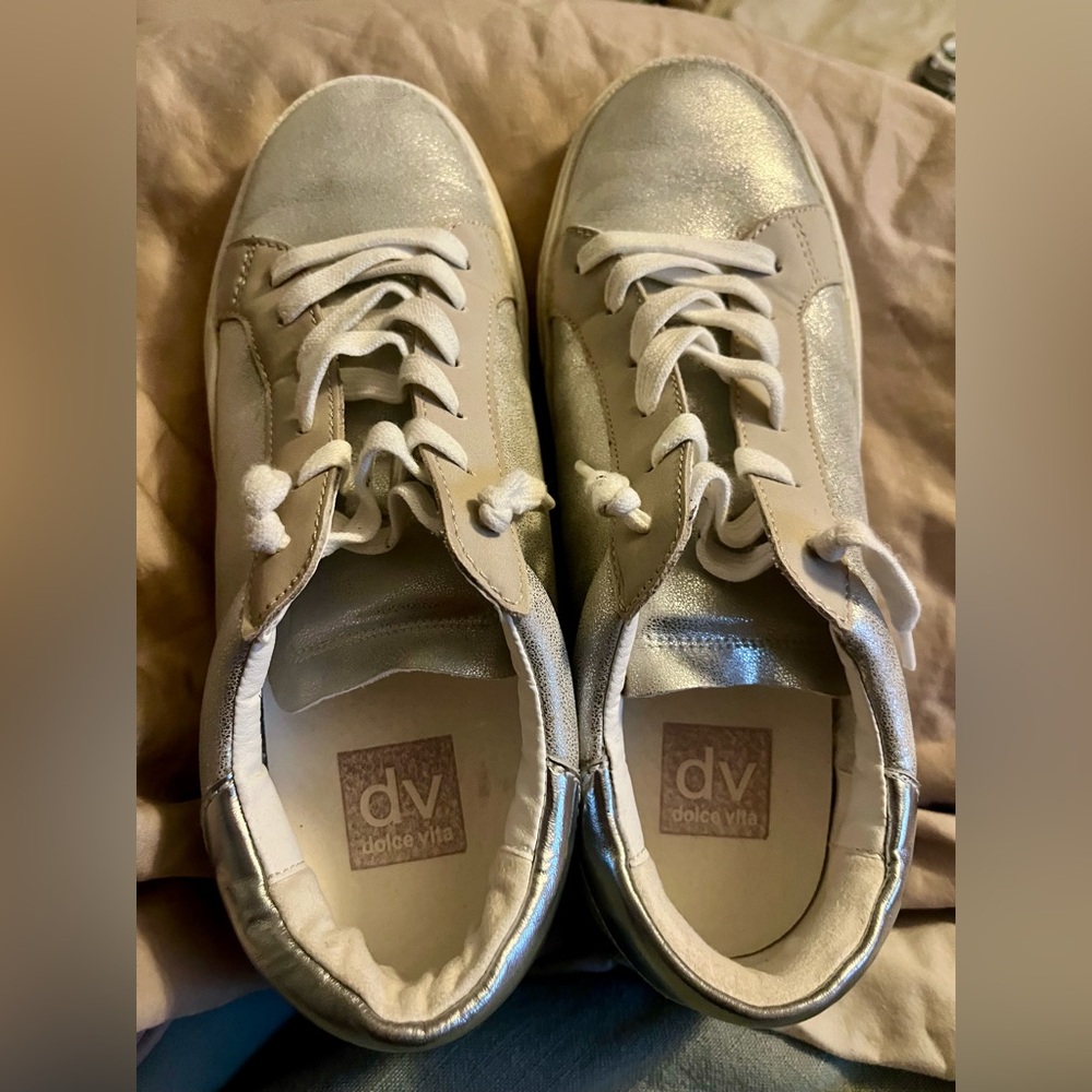 Dolce Vita Metallic Sneakers